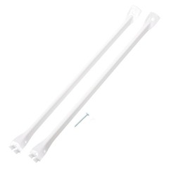 2 PCS RV Support Stand Brackets for Wire Shelving Heavy Duty Fixed Shelf
