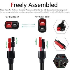 Anderson Power Pole to 12V/24V Cigarette Lighter Socket Car Charging Cable Co…