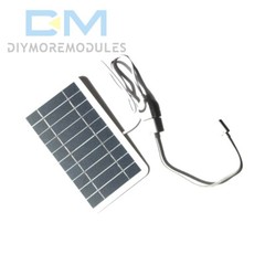 5V 2W Solar Panel Output USB Outdoor Portable Solar System Mobile Phone Charger