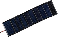 10Pcs Mini Solar Panels 5V 30mA for DIY Solar Projects & Educational Use