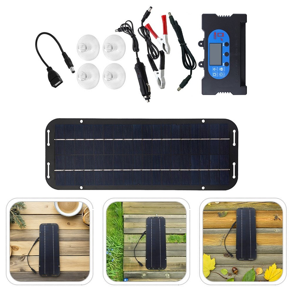 Solar Panel for Outdoor Use Charging System Charger with Controller Rv