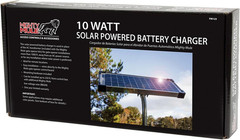 10 Watt Solar Panel Kit (FM123) for Automatic Gate Openers,Black Cell