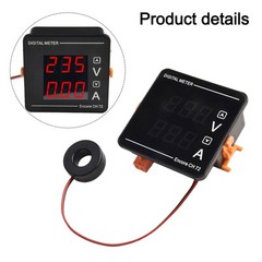 Electricity Monitoring Tool Digital Voltage and Current Meter AC50500V