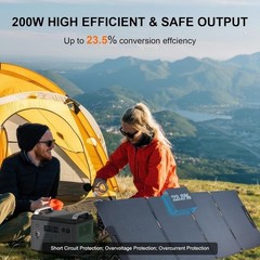 100W/200W Outdoor Camping Portable Solar Panel Foldable Solar Panel Waterproof