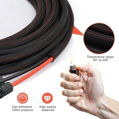 100FT 10AWG Solar Extension Cable with IP67 Connectors & Wire Stripper – Outdoor