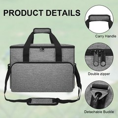 Solar Generator Equipment Carrying Case Waterproof Tear Resistant Storage Bag