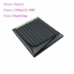 1V/3V/5.5V/6V/12V MINI Solar Panels 0.08W 0.3W 0.88W 3.12W 1.92W Battery Charger