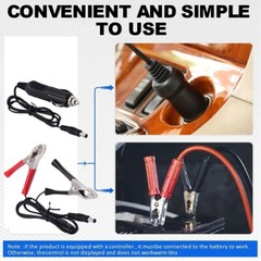 60W Solar Panel 12V Olt Trickle Battery Charger For Caravan Car Van Boat Kit New