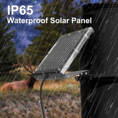 12V 1.7W Waterproof Solar Panel with Mounting Bracket for Deer Feeder Battery