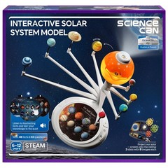 Interactive Solar System Model for Kids | HD Space Projector, 8 Planets, Bilingu