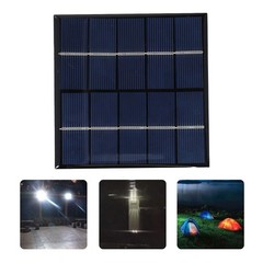 Portable Polycrystalline Solar Panel 3W 5V Fast Charger for Outdoor Use