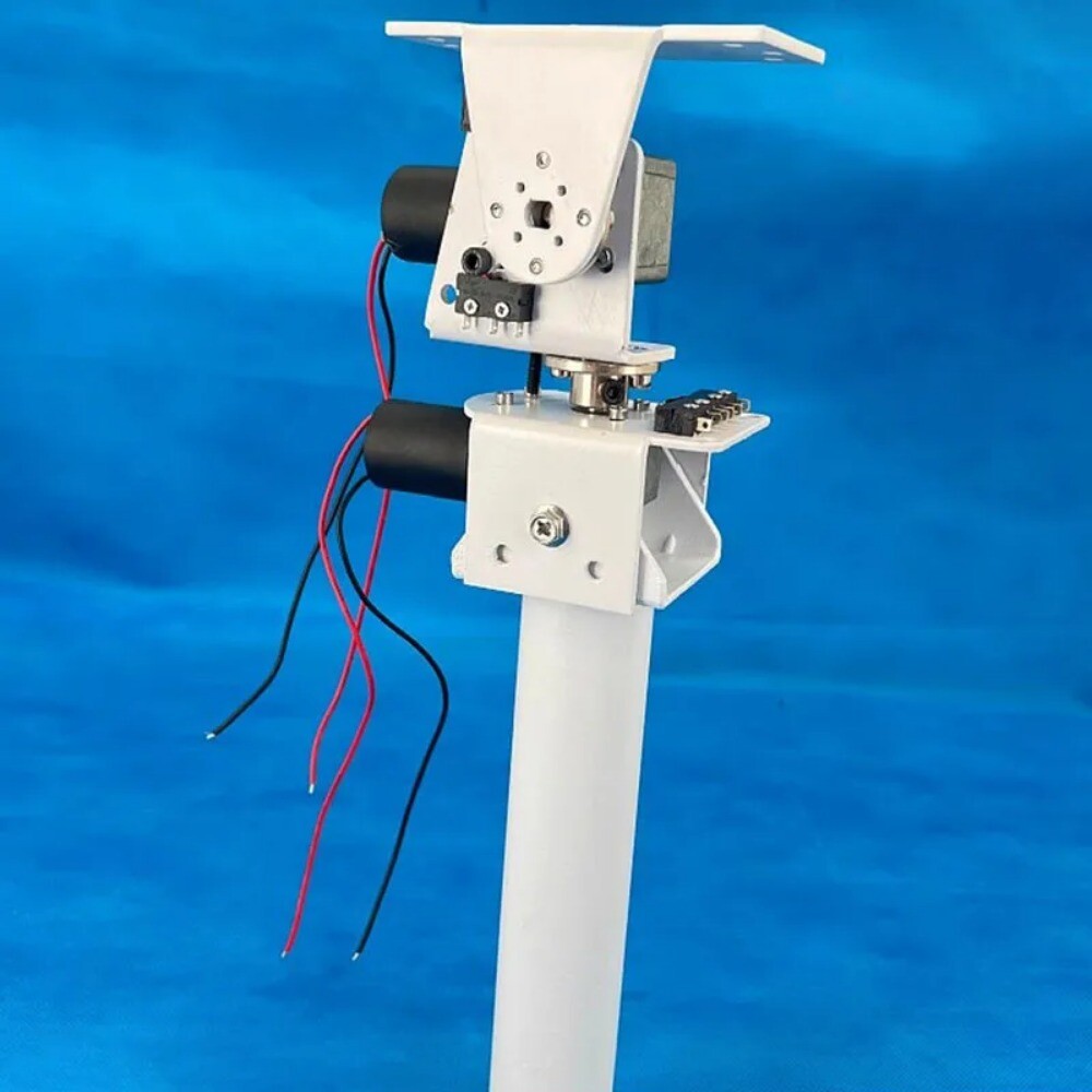 Tracking Monitor Heavy Duty High Torque All Metal DC Dual Axis Pan Tilt Solar