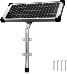 10 Watt Solar Panel Kit For Mighty Mule FM200 FM500 FM502 MM371 Replace FM123