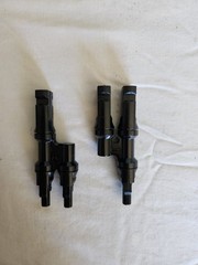 Solar Panel T Branch Connectors Cable Splitter Coupler Combiner