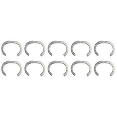 Trusted 10pcs DN20 Corrugated Pipe Segment Rings 304 Stainless Steel Material