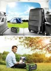 200W Portable Power Station 39000mAh / 3.7V / 145Wh Solar System Generator