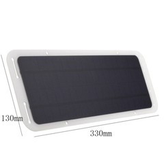 12V 5W Car Battery Solar Panel Portable Solar Power Monocrystal Backup Charger