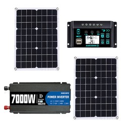 7000W Sine Wave Inverter Solar Kit | Complete Inverter 12V24V-110V/220V