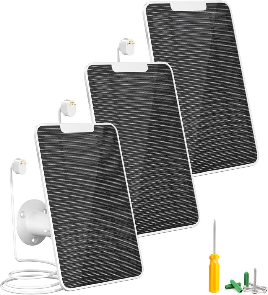 Premium Solar Panel Google Nest Camera 5W Camera Solar Panel Power Google Nest