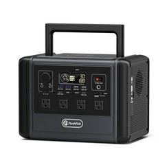 Flashfish T1200S Portable Power Station 1200W 768Wh With Solar Panel 100W 18V