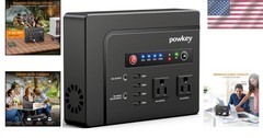 Portable Power Station 200W with 146Wh Capacity, Ideal for Camping & Travel