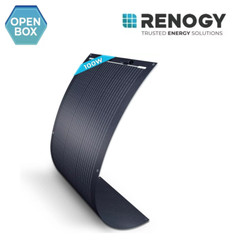 Renogy Solar Panel Mono 100W 12V Lightweight Semi Flexible Black Division