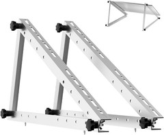22In Adjustable Solar Panel Stand, Tilt Mount Bracket with Full Hardware, 22 Inc