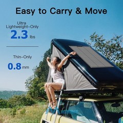Real 100W 18V Flexible Mono Solar Panel Off Grid RV Camping Home Caravan Boat