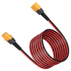 Heavy Duty 10AWG XT60 Extension Cable Wire for RC Lipo Solar Battery