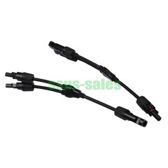 Solar MC-4 Photovoltaic Connector Y-Type Splitter Adapter with Waterproof NEW