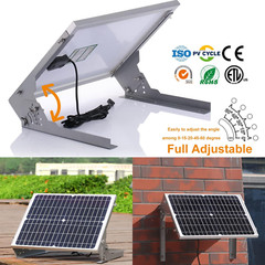 Cargador de batería solar de 20 W y 12 V con mantenedor y carga MPPT inteligente