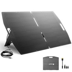 Foldable 100W Solar Panel ETFE IP65 RV Charging