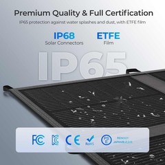 Renogy 400W Solar Panel Blanket N-Type Portable Foldable ‌Certified Refurbished