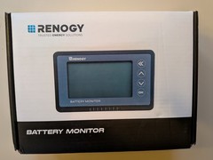 Renogy 500A Battery Monitor w/ Shunt, High and Low Programmable Alarm