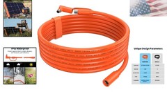 Flexible 30FT Extension Cord for Solar Generators – DC7909 and DC8020 Compatible
