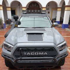 For Toyota Tacoma , Sport 3rd Gen Sport 50W Lensun Solar Charger ETFE Anti Glare