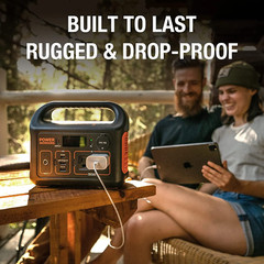 Explorer 290 plus Portable Power Station with Automobile Battery Charging Cable
