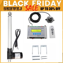 Single Axis Solar Tracker Kit + 6000N 400mm 16″ Linear Actuator + LCD Controller