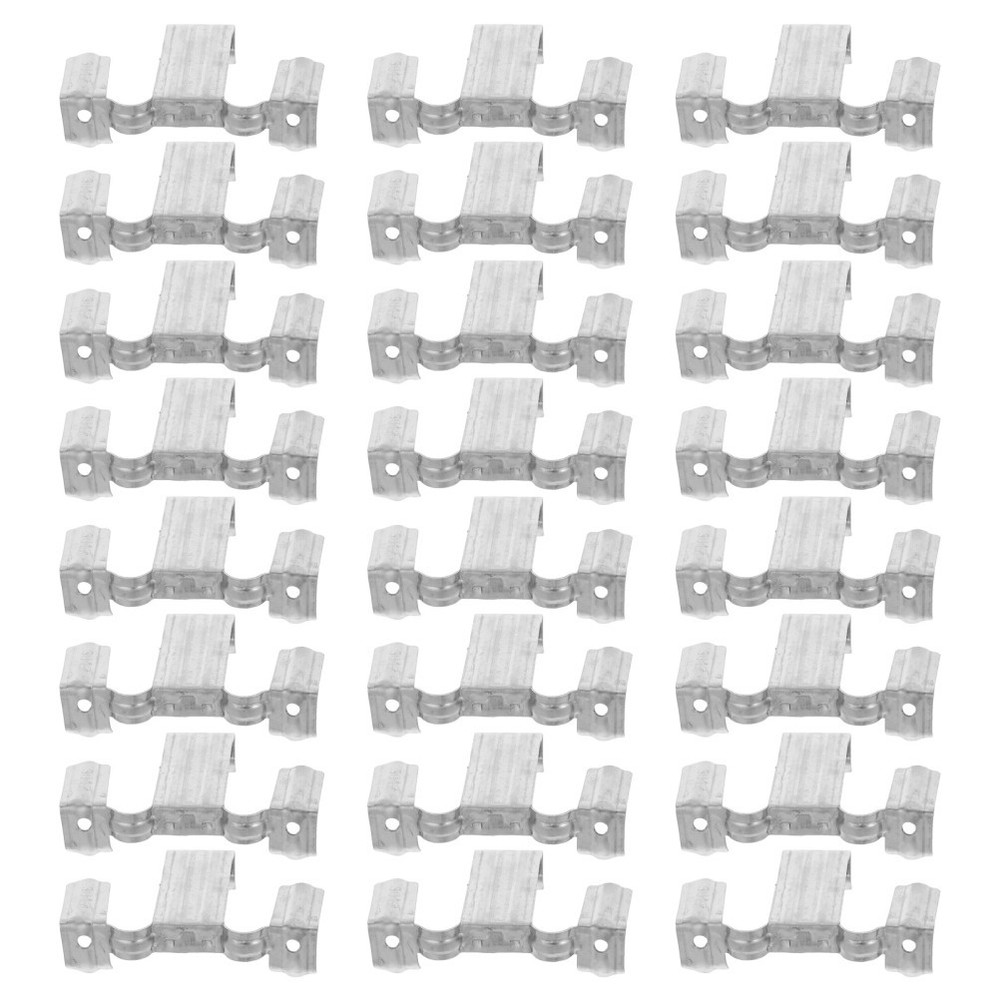 50pcs Solar Panel Water Drain Clips, Stainless Steel Drainage Guide Clips to