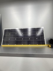 60W 12V Solar Panel Mono Tempered Glass DIY Frameless High Efficiency Off Grid