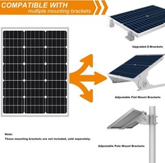 24V Waterproof Solar Battery Trickle Charger & Maintainer – 20 Watts Solar Panel