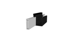 LUMOS Solar LSX Rail 1.1 Splice Black