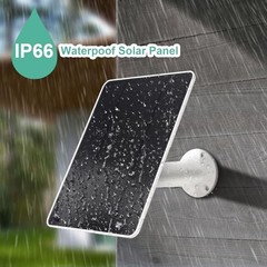 USB Solar Panel for Ring Camera – Type-C Solar Panel Charger 5v 6w with 10ft