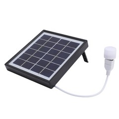 Portable Solar Panel Charger 2pcs Monocrystalline Solar Panel 5W For Camping