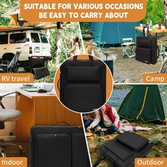 Portable Solar Panel Storage Bag – Water-Resistant Carrying Case for 100W/200W P