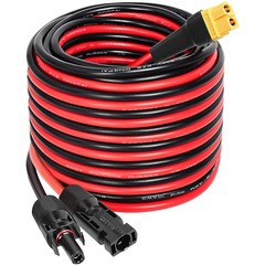 Solar to XT60 Extension Cable 10AWG 30FT