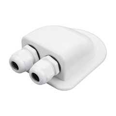 Solar Double Cable Entry Gland IP68 Waterproof Weatherproof ABS For Solar
