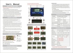 Panel Solar Regulator Auto Focus MPPT 40A 12V-24V Dual USB Charge Controller*