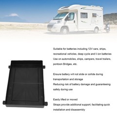Marine Battery Tray 12V Portable Non Slide Boat Battery Holder With Hold Do LYND