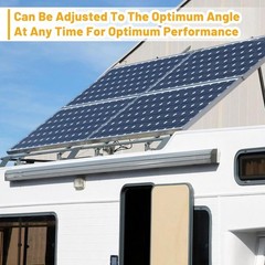 Adjustable Solar Panel Tilt Mount Brackets 26in for 100W-500W Solar Panels, Roof